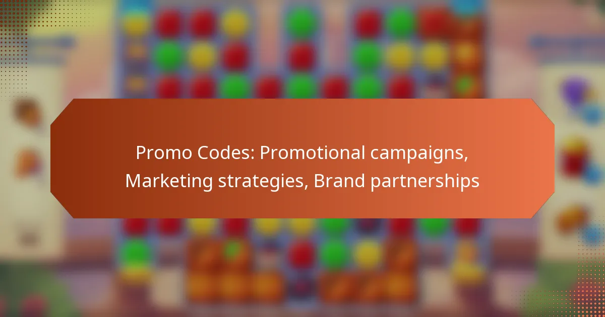 Promo Codes: Promotional campaigns, Marketing strategies, Brand partnerships
